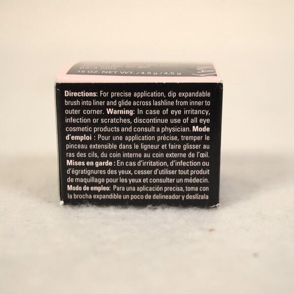 Mary Kay Jet Black #085705 Gel Eyeliner & Applicator .15 oz New in Box NIB - Picture 5 of 8